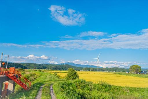北海道 乙部町の風景 北海道 乙部町の風景の写真