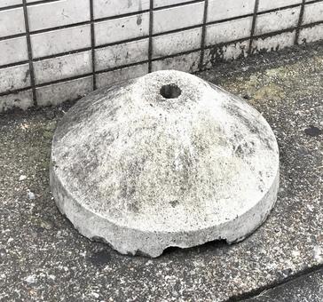 旗立てブロック 旗立てブロック,ブロック,土台の写真素材