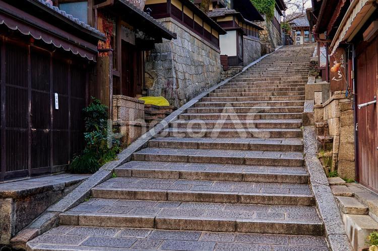 石の階段 階段,石,坂道の写真素材