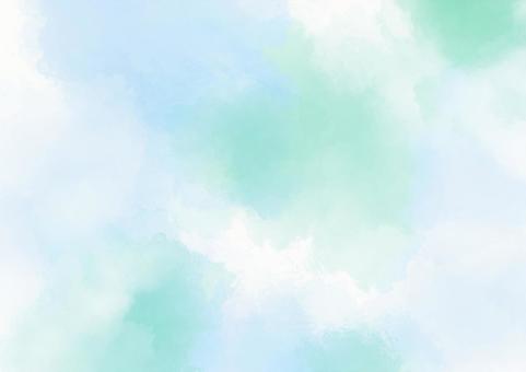 Beautiful watercolor background texture of yellow-green and green, JPG Beautiful watercolor background texture of yellow-green and green, JPG