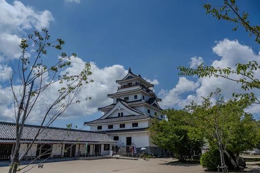 唐津城 唐津城,castle,城の写真素材