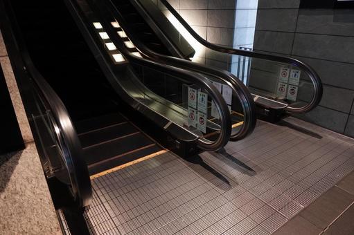 エスカレーター エスカレーター,階段,のぼるの写真素材