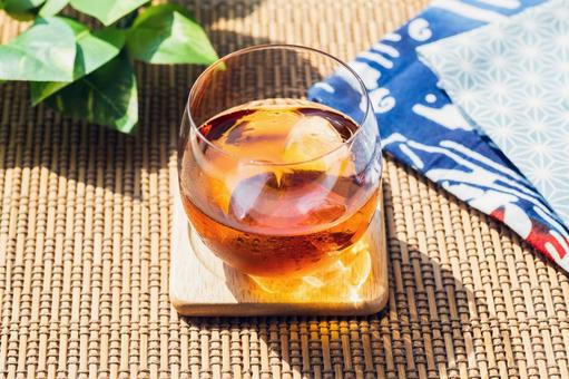 アイスティ1 アイスティ1 アイスティ,麦茶,冷たいの写真素材
