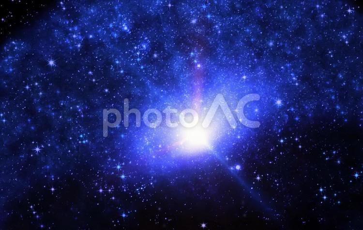 宇宙イメージ素材/星空・球状発光銀河 宇宙,星空,銀河の写真素材
