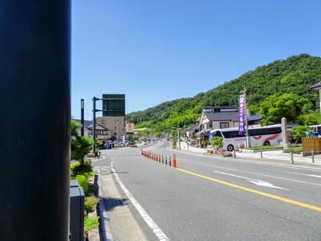 天橋立の幹線道路 道路,幹線道路,天橋立の写真素材