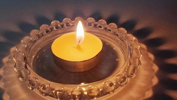 Photo, candle, aroma candle, fire, 