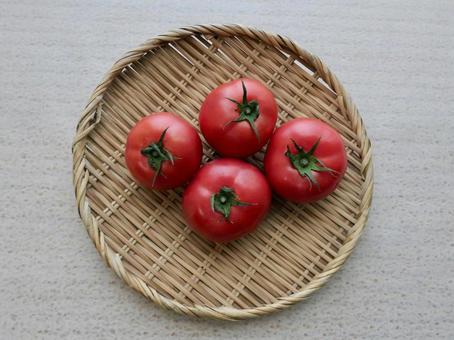 トマト トマト トマト,野菜,赤の写真素材