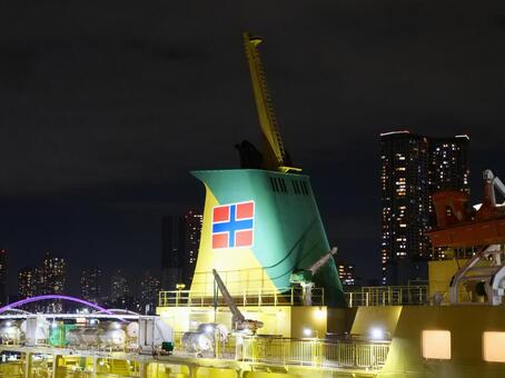 竹芝桟橋　橘丸 橘丸,竹芝ふ頭,東海汽船の写真素材