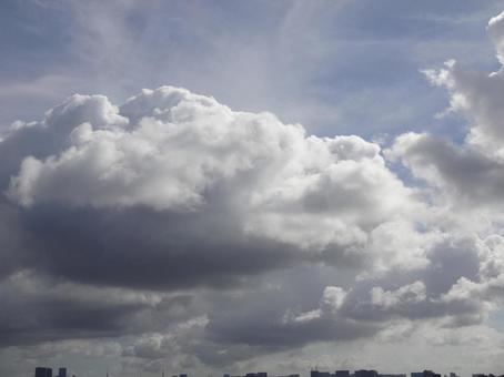 雨雲 雨雲 空,自然,晴れの写真素材