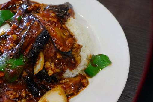 中華料理店の極旨麻婆茄子丼 中華料理店の極旨麻婆茄子丼 麻婆茄子,丼,ナスの写真素材