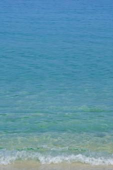 Photo, meer, ein strand, weiße welle, 