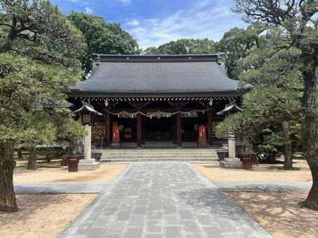 松陰神社で参拝 松陰神社で参拝の写真