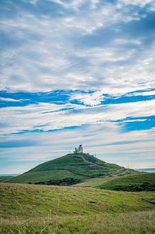 北海道 宗谷丘陵の風景 北海道 宗谷丘陵の風景 北海道,宗谷,宗谷丘陵の写真素材