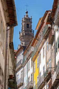 中世の街並み　ポルト ポルト,ポルトガル,ヨーロッパの写真素材