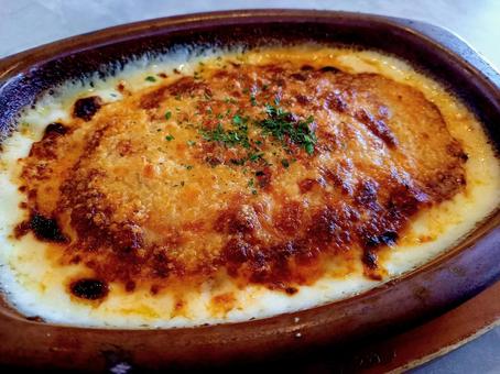 チーズドリア ドリア,チーズドリア,ランチの写真素材