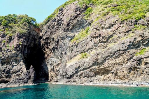 島根半島の名勝・加賀の潜戸 島根半島の名勝・加賀の潜戸の写真
