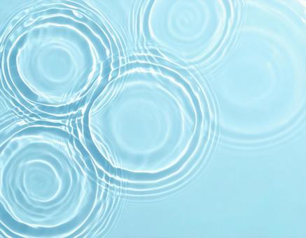 水面 波紋 24の写真