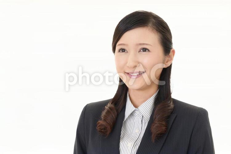 笑顔のビジネスウーマン 女性,ビジネスウーマン,女の写真素材