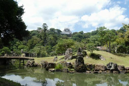 玄宮園の池 玄宮園の池の写真