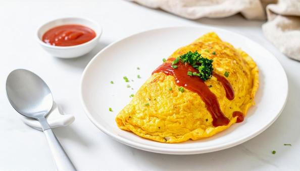 オムライス オムライスの写真