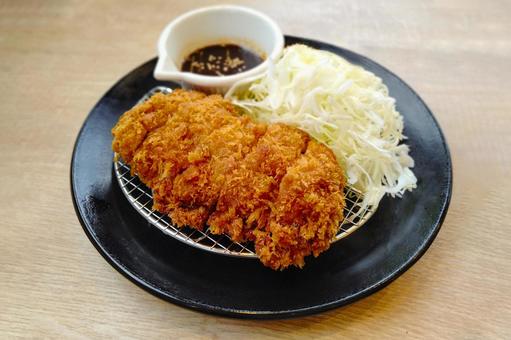 とんかつ とんかつ 豚カツ,豚肉,揚げ物の写真素材