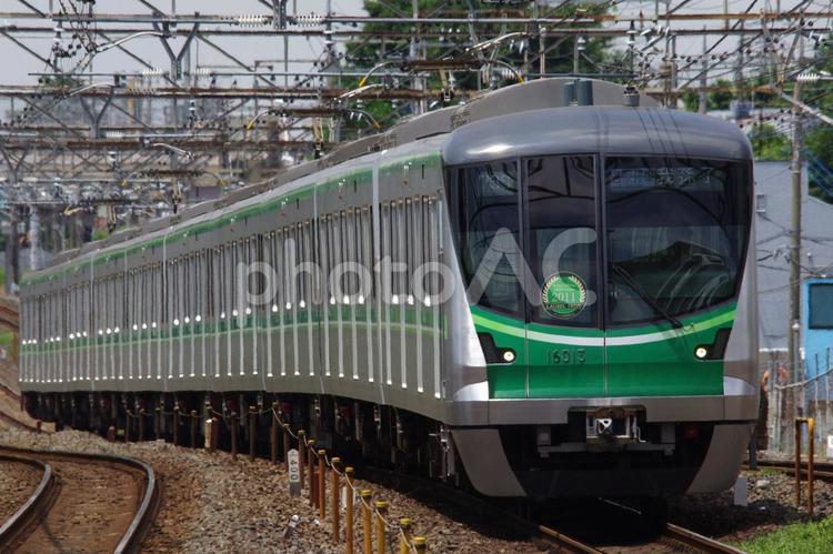千代田線16000系　ローレル賞HM 電車,鉄道,千代田線の写真素材