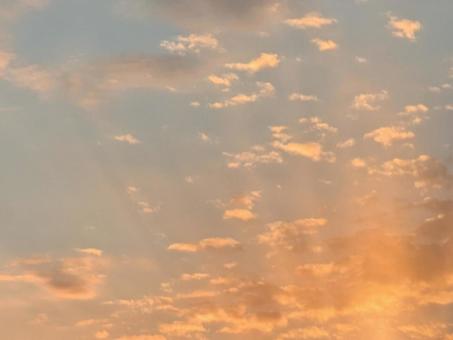 夕方の空 夕方の空の写真