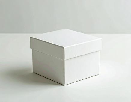 白い箱 白い箱の写真