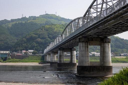 大河にかかる橋 大河にかかる橋の写真
