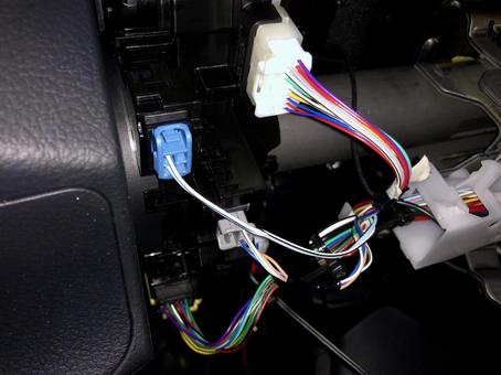 自動車のカプラー配線 自動車のカプラー配線 自動車,車,内装の写真素材