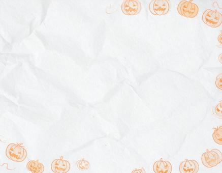 和紙風ハロウィン背景 和紙風ハロウィン背景の写真