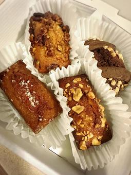 フィナンシェ フィナンシェ フィナンシェ,焼き菓子,洋菓子の写真素材
