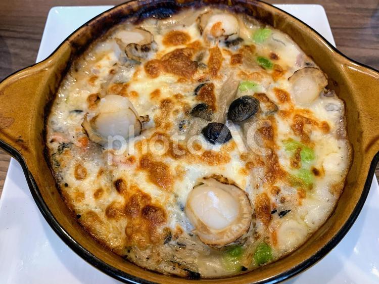 ホタテと野菜のドリア ドリア,ホタテ,帆立の写真素材