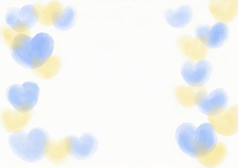 Heart heart-shaped heart background love love cute cute cute background watercolor watercolor blue yellow, JPG Heart heart-shaped heart background love love cute cute cute background watercolor watercolor blue yellow, heart, heart-shaped, heart background, JPG
