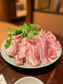 野菜とお肉 野菜とお肉の写真