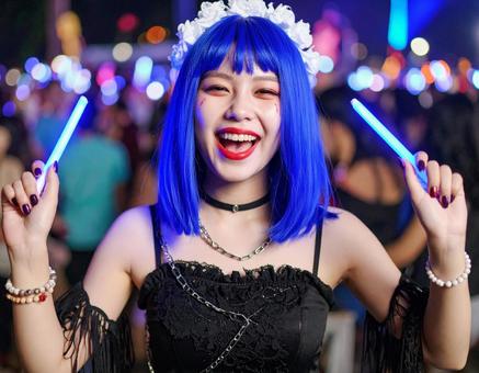 地雷系女子・推しに合う「愛と元気を貰う」 地雷系女子・推しに合う「愛と元気を貰う」 地雷系,推し活,女子の写真素材