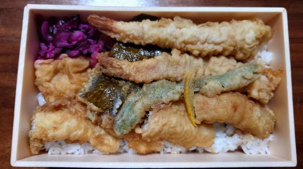 天丼弁当 天丼弁当 天丼弁当,弁当,天丼の写真素材