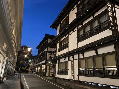 草津の街並み 草津の街並み 草津,草津温泉街,草津町の写真素材