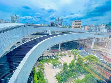 ゆりかもめ ゆりかもめ ゆりかもめ,東京,車窓の写真素材