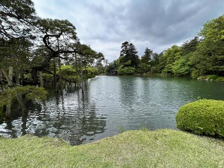日本三名園・金沢の兼六園 日本三名園・金沢の兼六園 兼六園,金沢,石川の写真素材