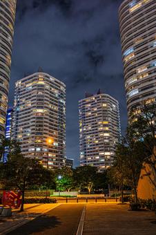 都市夜景 都市夜景 都市夜景,夜景,夜の写真素材