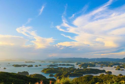 海の風景13 九十九島 海の風景13 九十九島の写真