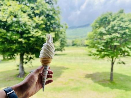 Photo, mountain, summer, it's cool, 