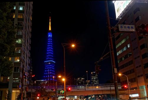 東京タワー<夜景3> 東京タワー<夜景3>の写真