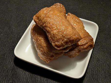 文化の日のテイクアウトのいなり寿司 稲荷寿司,テイクアウト,油揚げの写真素材