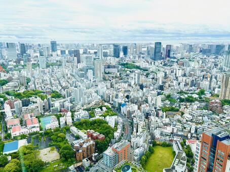 都会 街並み,見下ろし,六本木ヒルズの写真素材