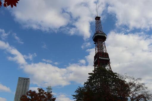 さっぽろテレビ塔 北海道,札幌市,電波塔の写真素材