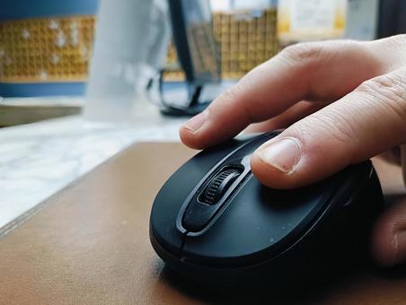 マウス 手,人物,ビジネスの写真素材
