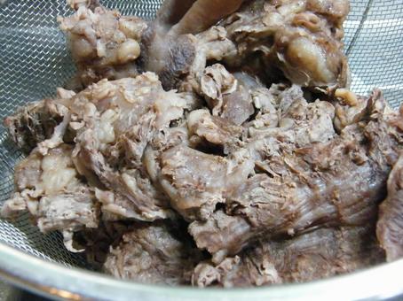 牛すじ肉 牛すじ肉の写真