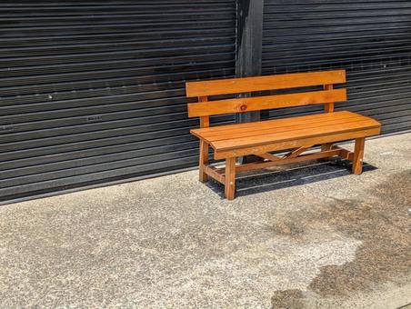Photo, bench, retro, fashionable, 